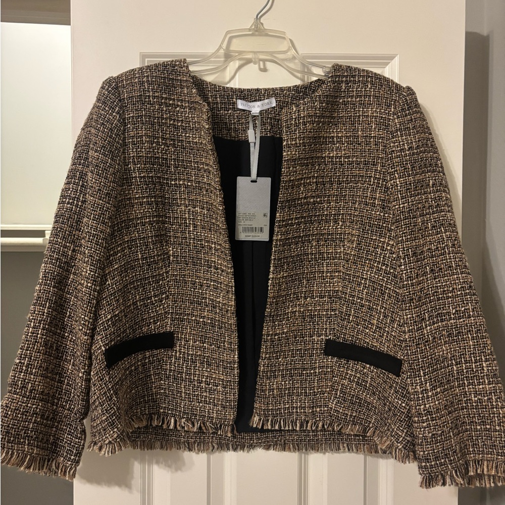Preston & York - Fringe Jacket in Bouncle